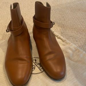 Hermes Neo Ankle boots Naturel color